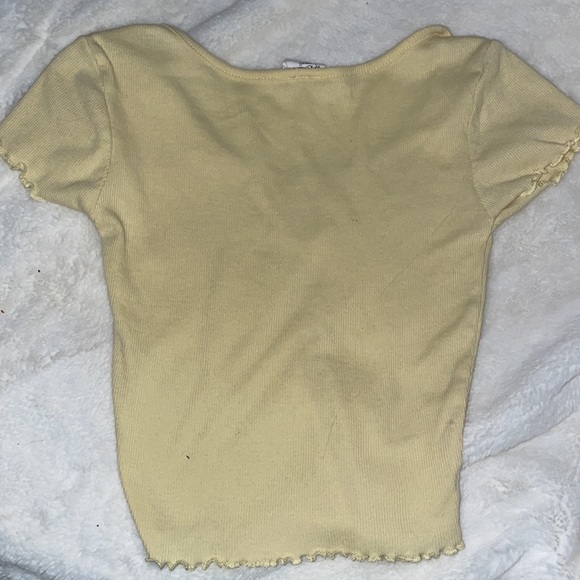 Pale Yellow T-Shirt - Picture 2 of 3